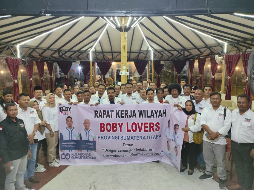 Bobby Lovers Sumut Gelar Raker Perdana dengan Semangat Kolaborasi Menuju Indonesia Emas 2045