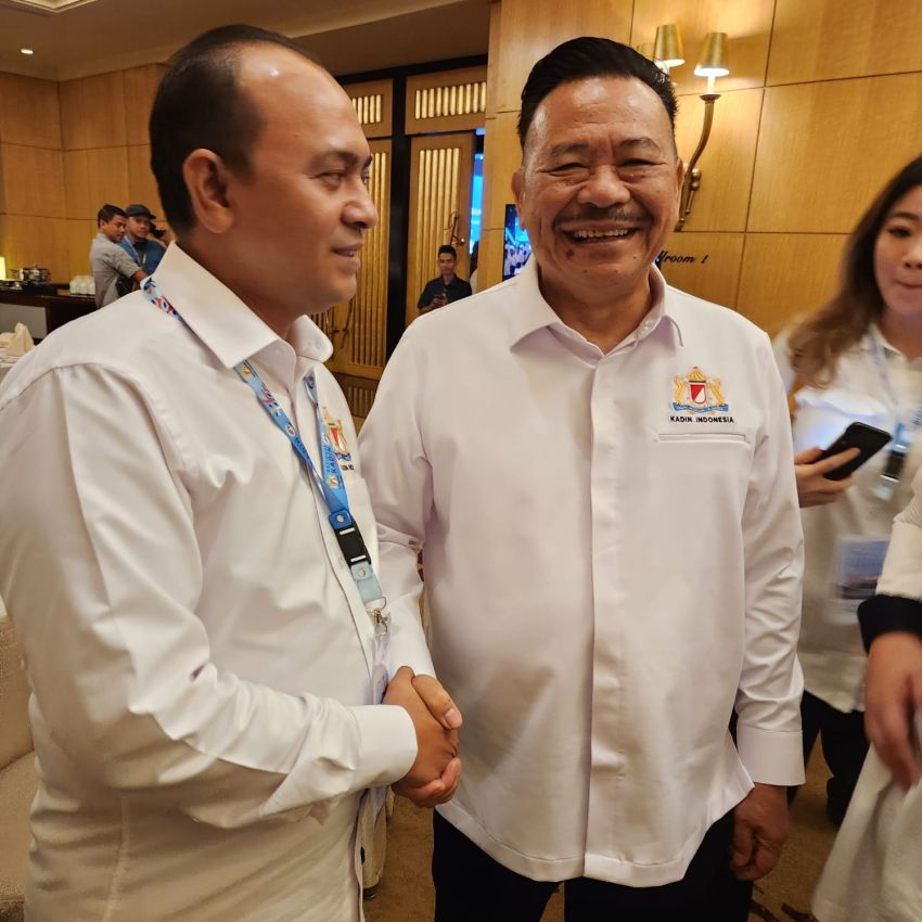 Wakil Ketua Infrastruktur Pembangunan Perbatasan, Burhanuddin SE, Hadiri Rapimnas & Pelantikan KADIN Indonesia