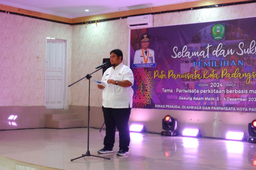 Pj Sekda Buka Pemilihan Putri Pariwisata Kota Padangsidimpuan tahun 2024