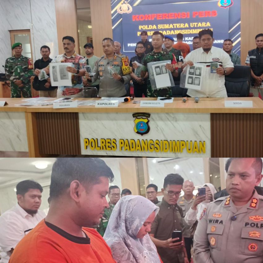 Pengungkapan Kasus TPPO di Padangsidimpuan: Sinergi TNI, Polri, dan Pemko Berhasil Selamatkan WNA Bangladesh
