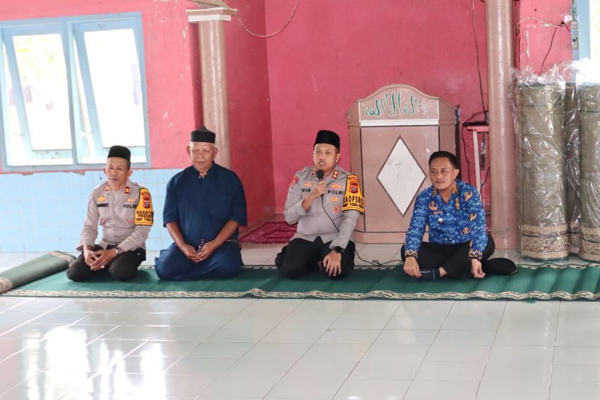 Jumat Berkah Kapolres Padangsidimpuan: Doa Bersama untuk Kamtibmas Kondusif Pasca Pilkada 2024