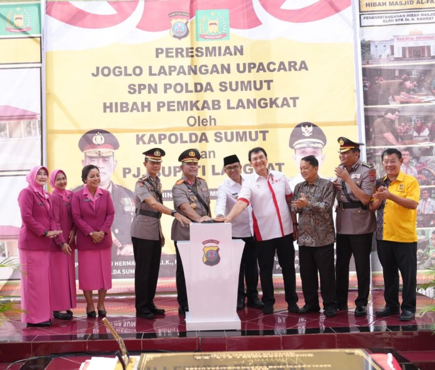 Kapolda Sumut Resmikan Joglo Anton Soedjarwo di SPN Hinai, Lambang Sinergi dan Kepedulian