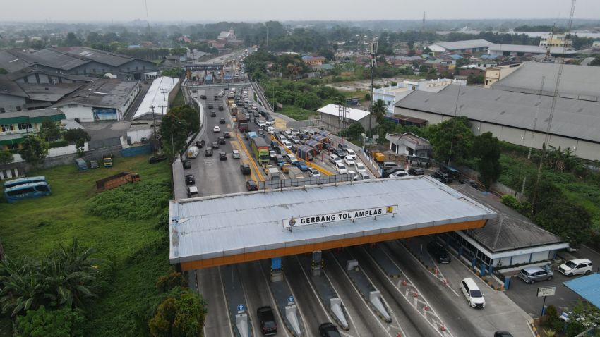 Seluruh Ruas Tol di Regional Nusantara Catatkan Peningkatan Lalin Pada H-1 Libur Natal 2024