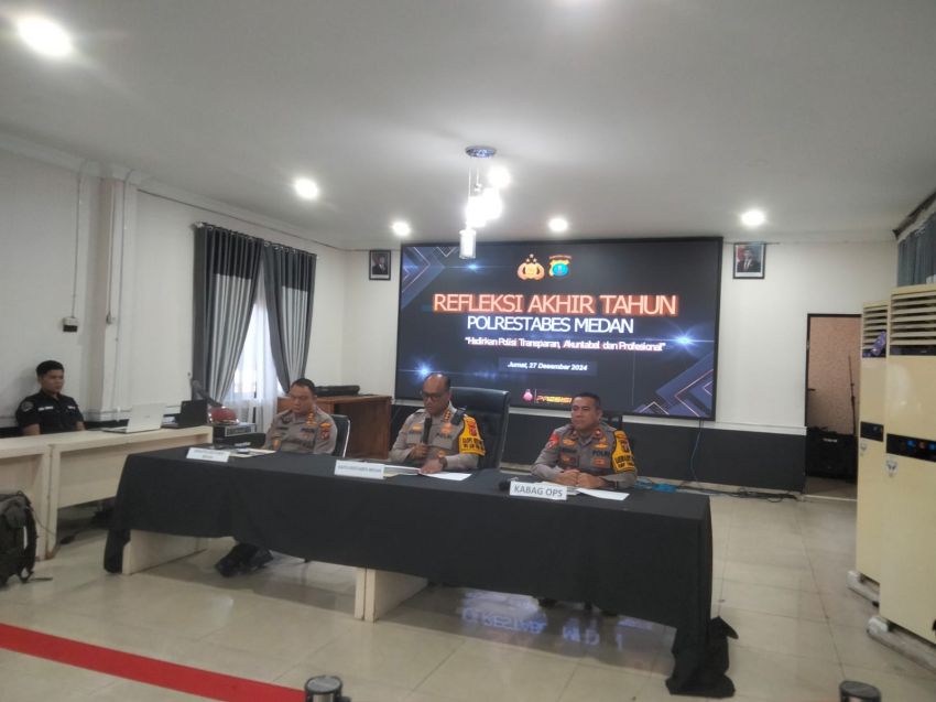 Sepanjang 2024, Polrestabes Medan Ungkap 4.812 Kasus Kejahatan Pidana Umum dan 548 Narkoba