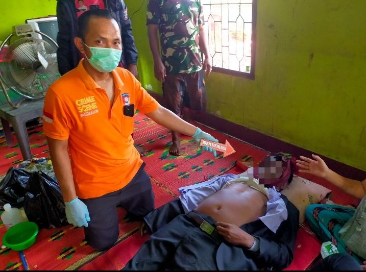 Geger Di Sergai Pria Paruh Baya Ditemukan Tak Bernyawa Ditengah Sawah