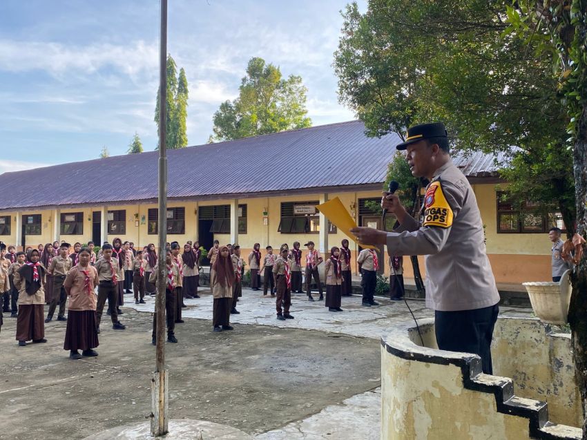 Kabag SDM Polres Palas Sosialisasi Penerimaan Siswa/Siswi Taruna Kemala Bhayangkara
