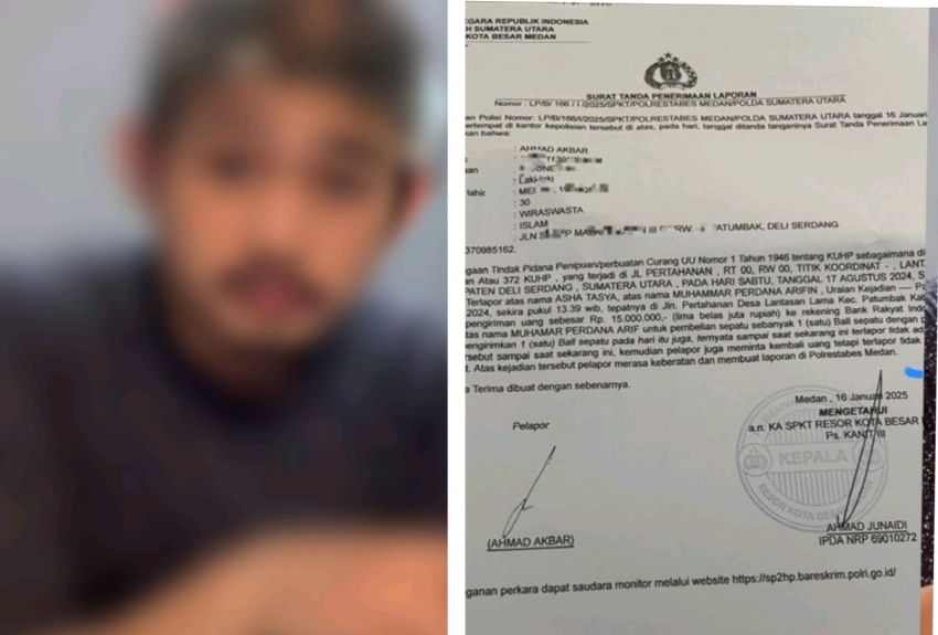 Pasutri Pelaku Penipuan Asal Tanjung Balai Resmi Dilaporkan ke Polrestabes Medan