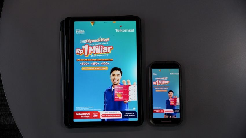 Telkomsel Hadirkan Program “Digosok Hepi” Berhadiah Total Satu Miliar
