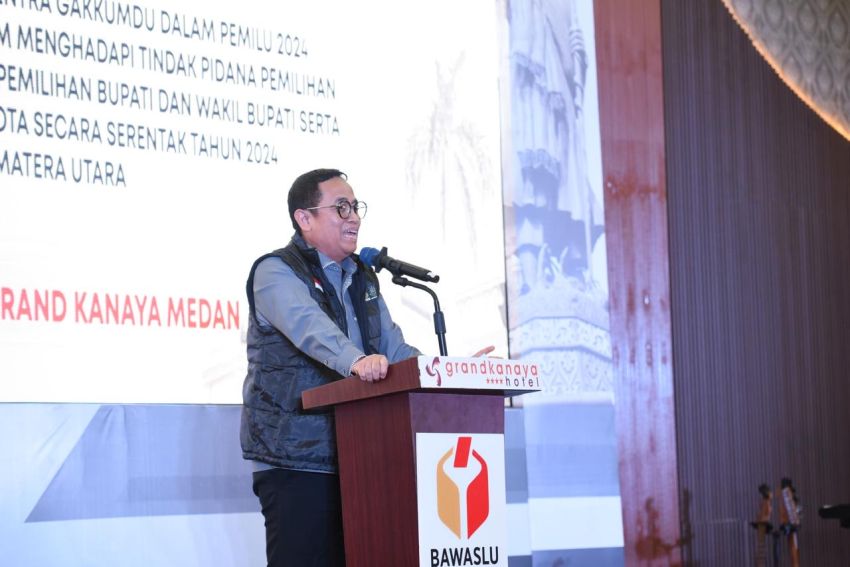 Rakor Gakkumdu Se-Sumut, Bawaslu Ingatkan Potensi Pemalsuan Dokumen di Tahapan Pencalonan