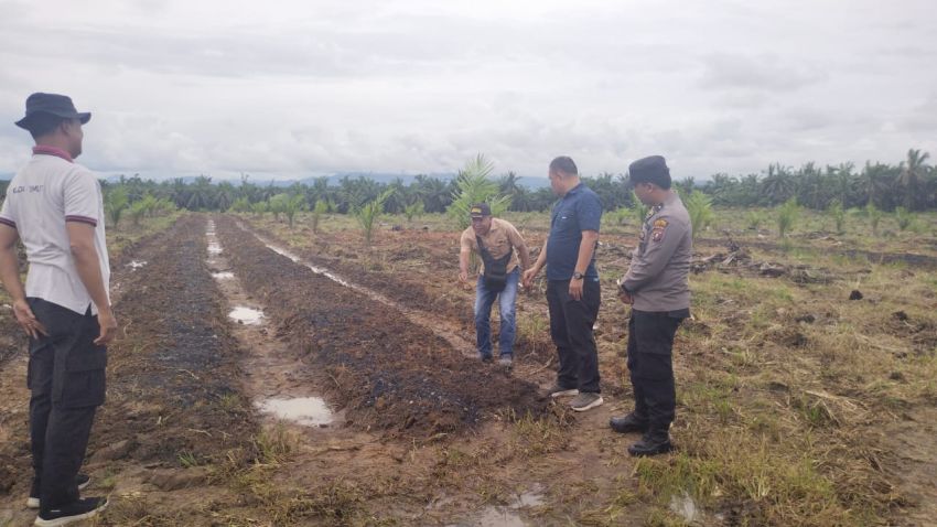 Cek Lahan untuk Penanaman Jagung Serentak di Lokasi PT KAS, AKBP Diari Astetika : Perkuat Program Ketapang Nasional