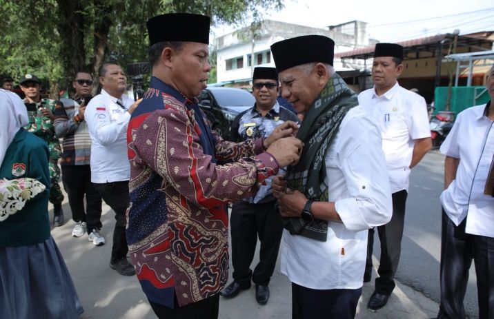 Bupati Asahan Ikuti Tasyakuran Bersama Hari Amal Bakti ke-79 Kemenag RI Kabupaten Asahan