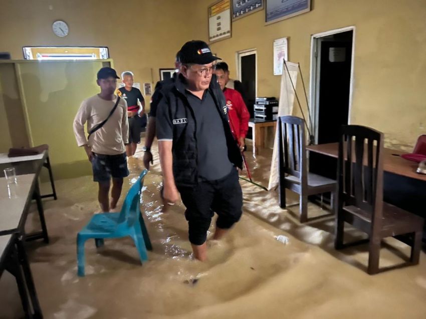 Ketua Bawaslu Sumut Awasi dan Tinjau Langsung Lokasi TPS Yang Terdampak Bencana Alam