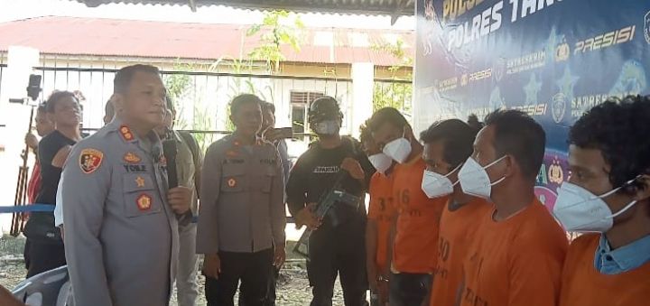 Situasi Kamtibmas Terganggu, 6 Spesialis Pembobol Rumah Kosong Ditangkap Polisi.