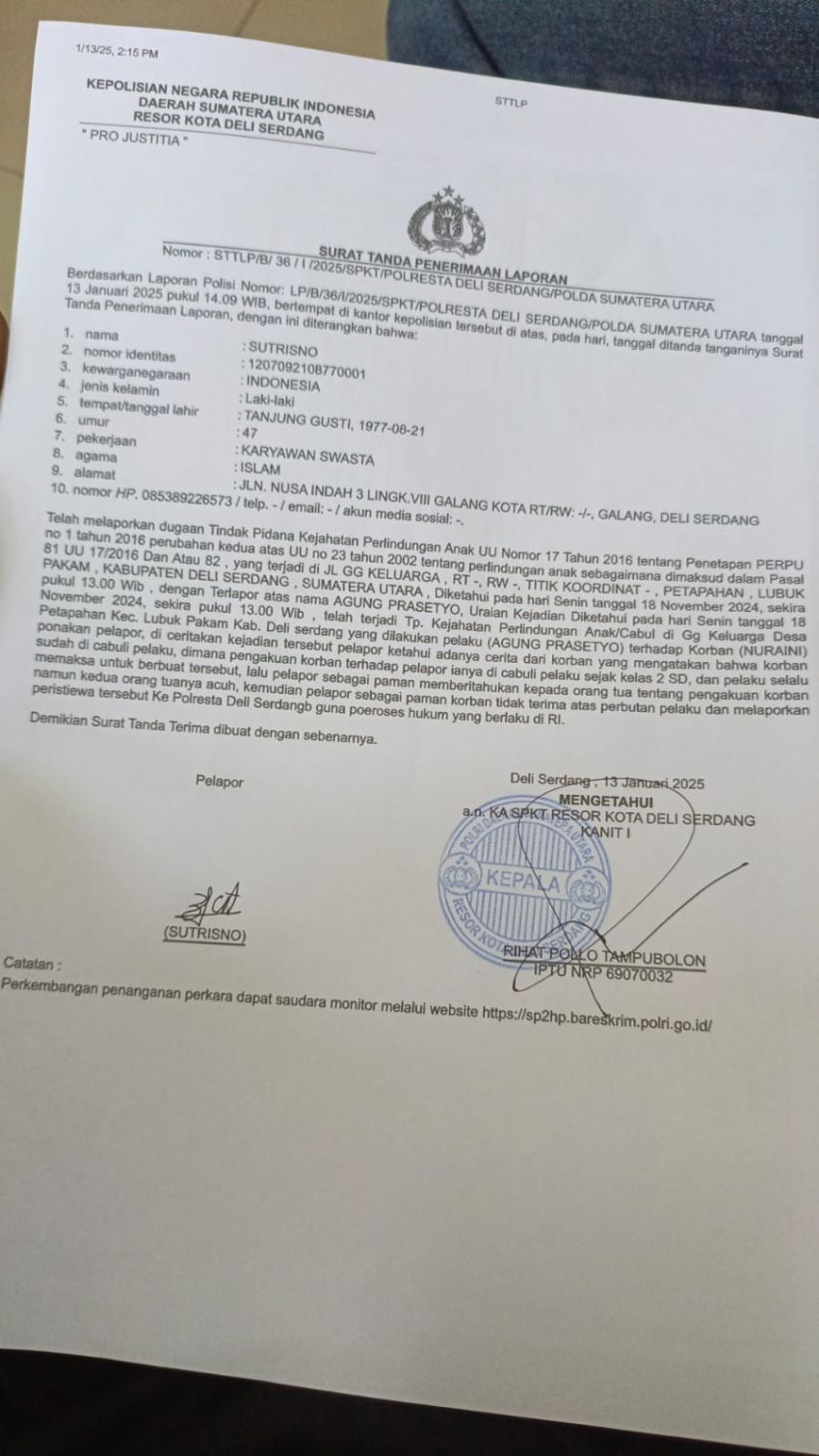 Bocah Kelas 5 SD Dicabuli Abang Tiri, Keluarga Minta Polisi Segera Tangkap Pelaku