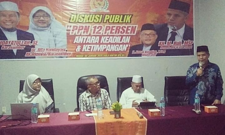 Diskusi Publik di Medan Bahas PPN 12%, Muhammad Nuh: Perlu Pemahaman Proporsional