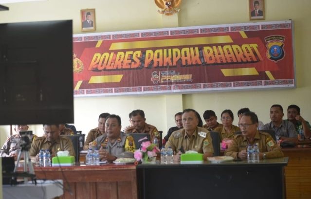 Wabup Bersama Sekda Pakpak Bharat Hadiri Rakor Percepatan Produksi Jagung