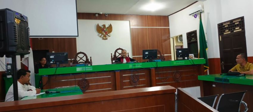 Hakim Sakit, Persidangan Kasus Sengketa Lahan Sawit di Paluta Ditunda, Sidang Lanjutan Dijadwalkan Pekan Depan