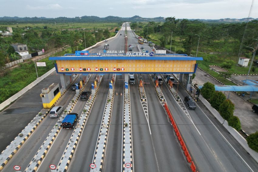 Hari H Libur Tahun Baru 2025, Tiga Ruas Tol di Regional Nusantara Catatkan Peningkatan Lalin