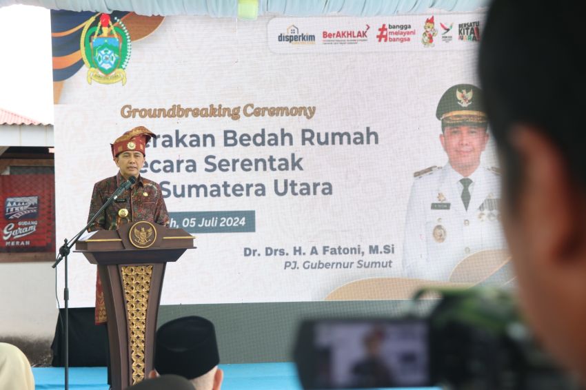 Percepat Realisasi Program Tiga Juta Rumah  Pj Gubernur Fatoni Minta Hal Ini pada Bupati dan Walikota
