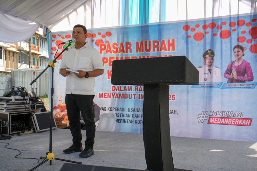 Tekan Kenaikan Harga Jelang Imlek, Pemko Medan Gelar Pasar Murah