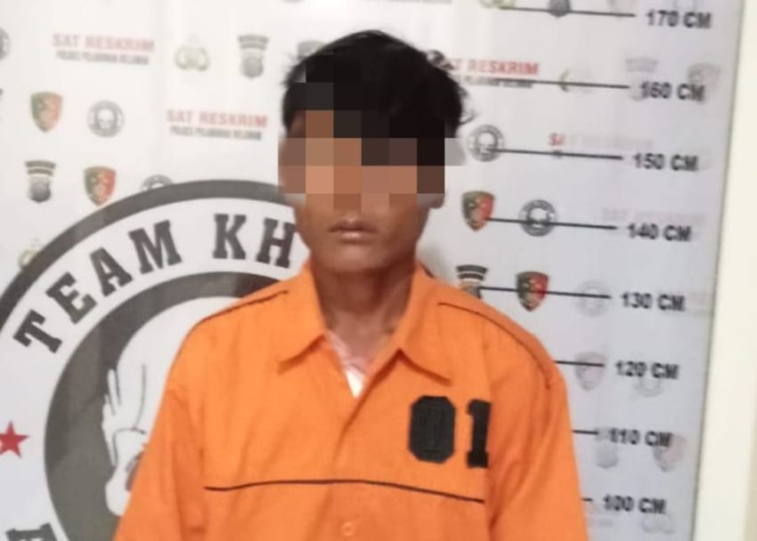 Samapta Polres Pelabuhan Belawan Tangkap Remaja Pelaku Pungli di Simpang Sicanang
