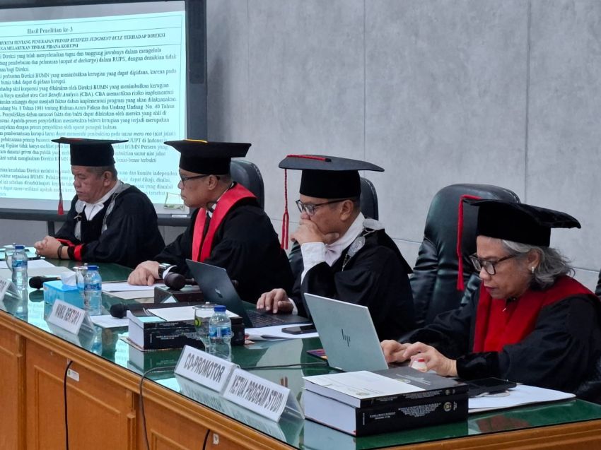 Hasrul Benny, Pengacara Tangguh Pejuang Keadilan Kini Bergelar Doktor