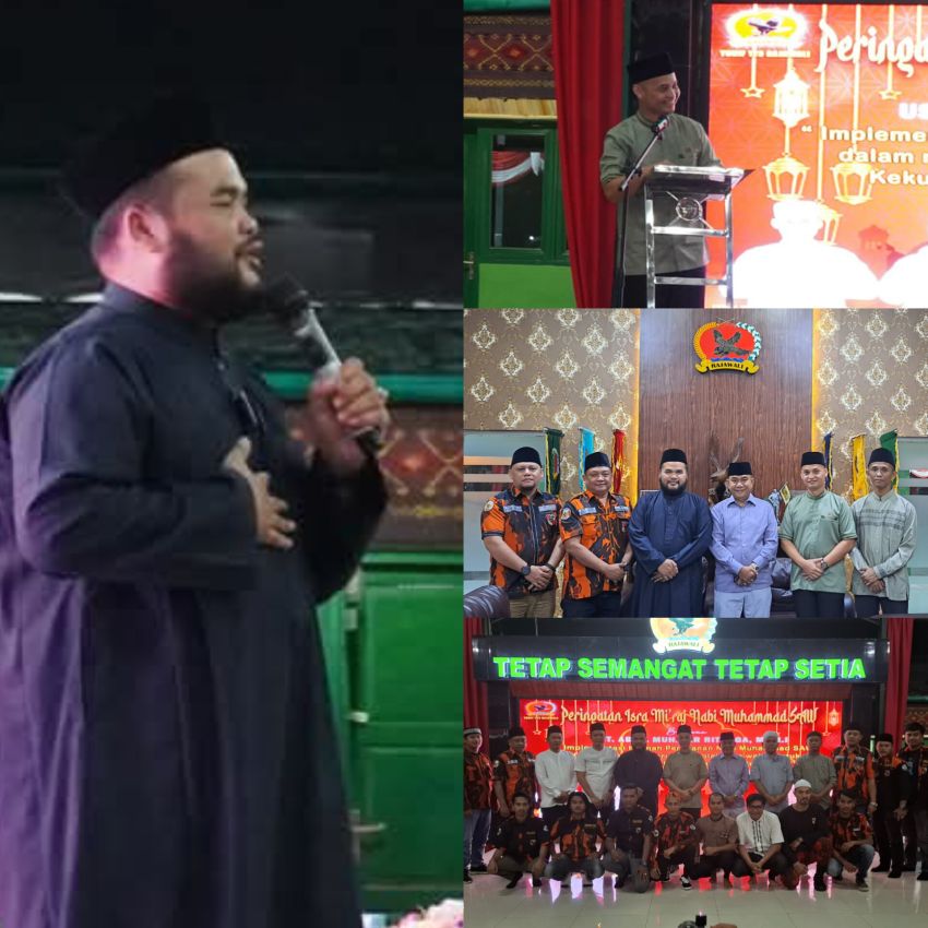 Memperkuat Spiritual dan Intelektual: Peringatan Isra Mi'raj di Yonif 123/RW bersama Tokoh Pemuda dan Masyarakat Padangsidimpuan