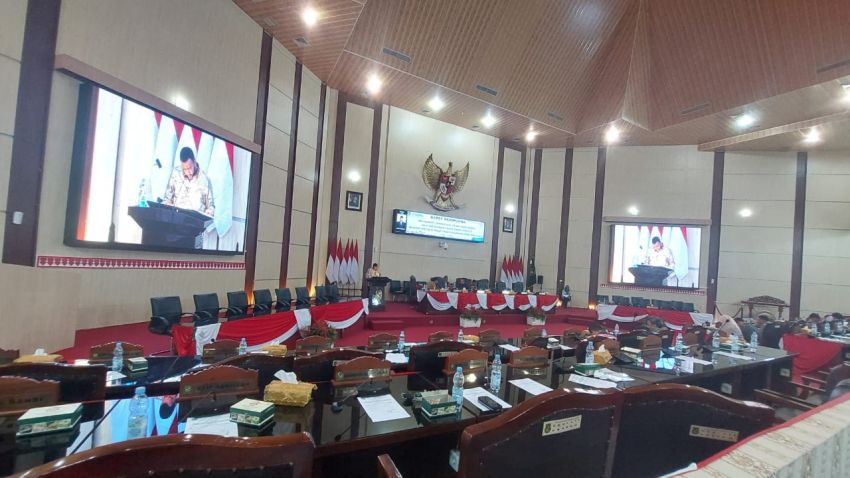 Rommy Van Boy Suarakan Aspirasi Masyrakat Dapil V di Paripurna DPRD Medan