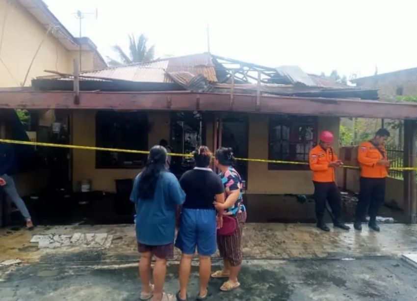 Panti Asuhan Cinta Karunia di Medan Helvetia Dilalap Jago Merah