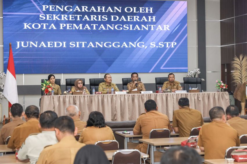Tim Inspektorat Sumut melaksanakan entry meeting bersama jajaran Pemko siantar