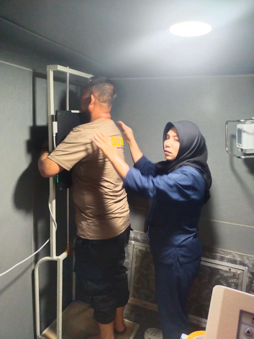 Polresta Deli Serdang Gelar Pemeriksaan Kesehatan Berkala, Pastikan Personel Tetap Prima