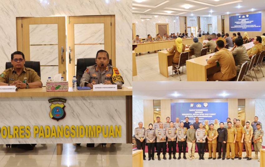 Polres Padangsidimpuan Gelar Rakor Pembentukan dan Peningkatan Polsubsektor,AKBP Dr Wira : Berikan Pelayanan Maksimal
