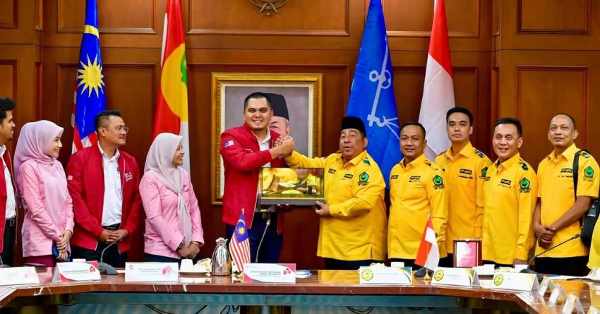 Kunjungan dan Silaturahmi Pengurus Pusat Angkatan Muda Partai Golkar Indonesia ke Kantor Partai AMNO Malaysia