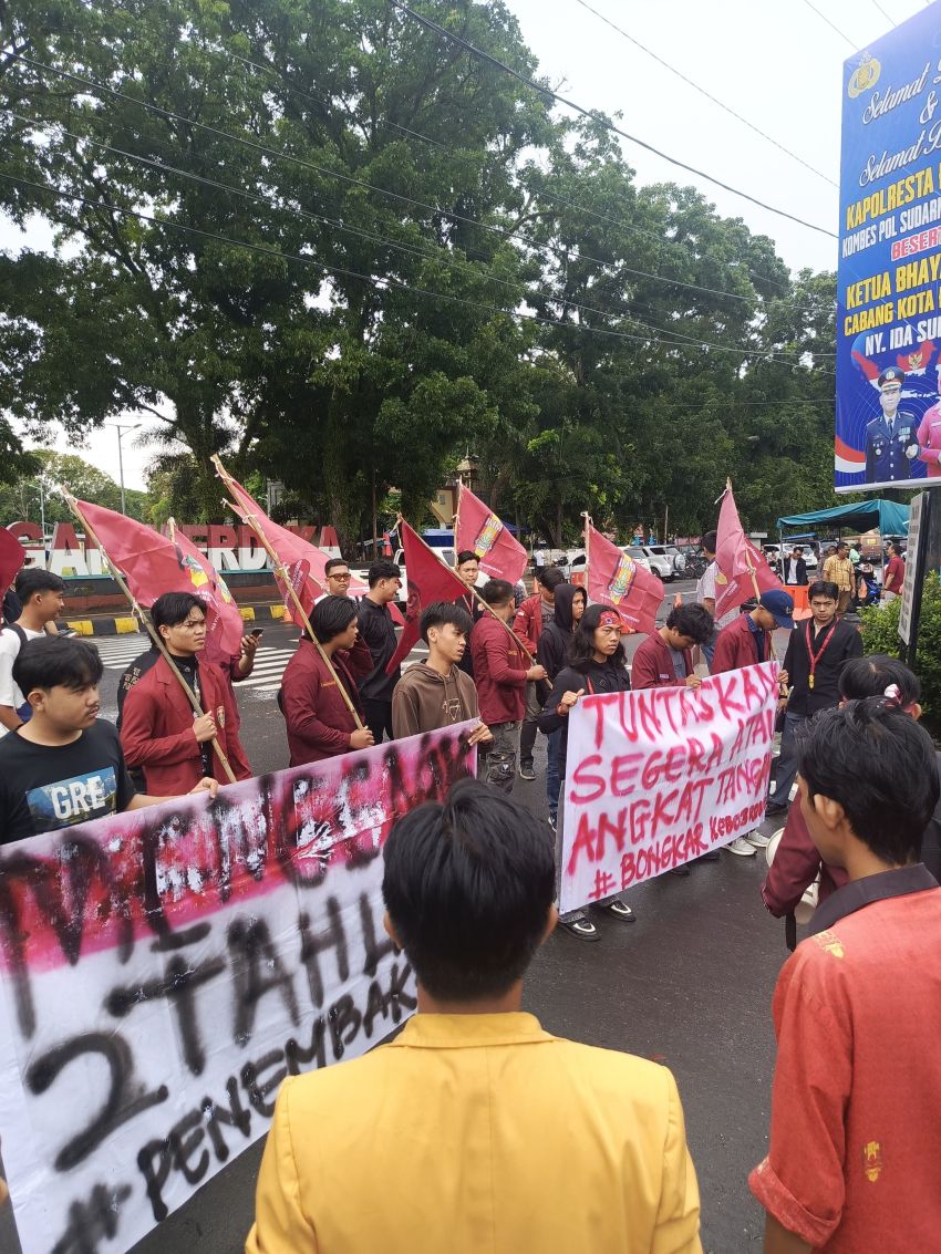 Peringati 2 Tahun Penembakan Rahiman Dani, Mahasiswa Minta Kapolri Dicopot