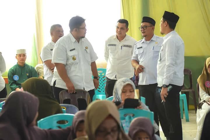 Pj. Sekdako Padangsidimpuan Monitoring Pelaksanaan Seleksi Tilawatil Qur’an Tingkat Kecamatan Utara dan Selatan
