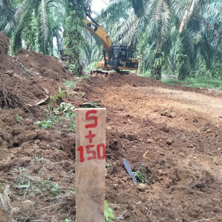 TMMD ke 123 Kodim 0212/Tapsel Buka Masa Depan Cerah Pembangunan Jalan di Desa Pintu Padang Palas.