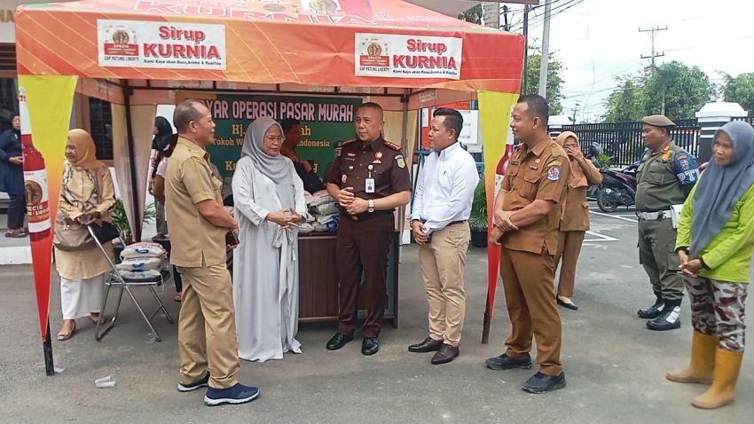 Bunda Indah Gandeng Kejari Deli Serdang Gelar Gebyar Pasar Murah Jelang Ramadhan
