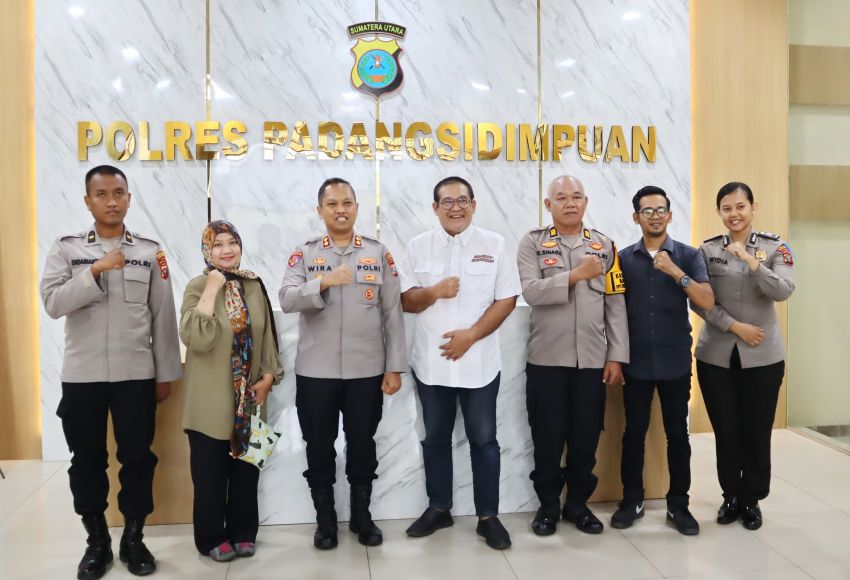 AKBP Dr Wira Prayatna Terima Audiensi dan Silaturahmi RAU FM 105 : Menuju Kemitraan Sinergis Menjaga Kamtibmas