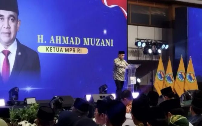 Ketua MPR RI Muzani Membuka Secara Resmi Munas VII IKA PMII