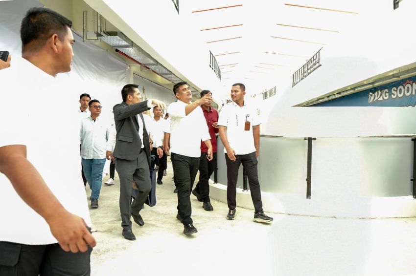 Sehari Sebelum Dilantik Jadi Gubsu, Bobby Nasution Resmikan Hasil Revitalisasi Lapangan Merdeka
