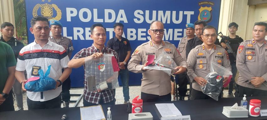 Tim Jatanras Polrestabes Medan Tembak Perampok Sadis Gorok Leher Driver Ojol, Ini Penjelasan KBP Gidion
