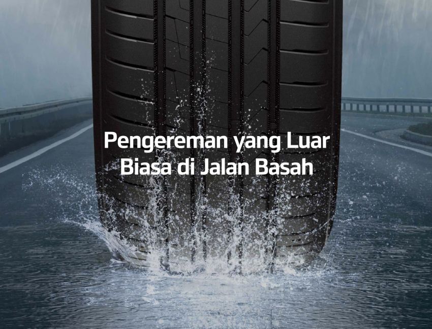 Hankook Bagikan Cara Tepat Menghadapi Aquaplaning Saat Berkendara