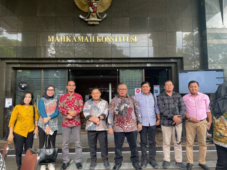 Bawaslu Sumut Dampingi Bawaslu Kabupaten Mandailing Natal Ikuti Sidang Pemeriksaan di MK