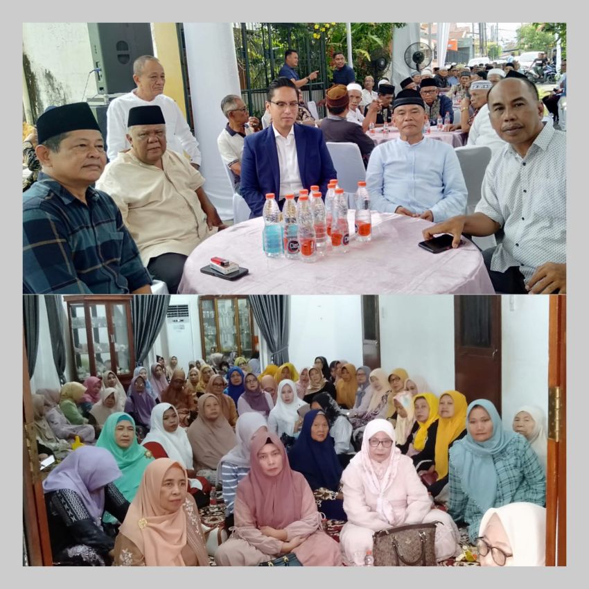 Walikota Medan Terpilih Rico Waas Hadiri Undangan Tokoh Masyarakat H.Sahrial Saragih