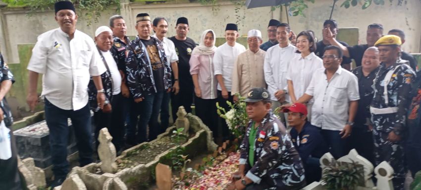 Menyambut Ramadhan 1446 H, AMPI Sumut Jiarah ke Makam Almarhum Manahan Lubis