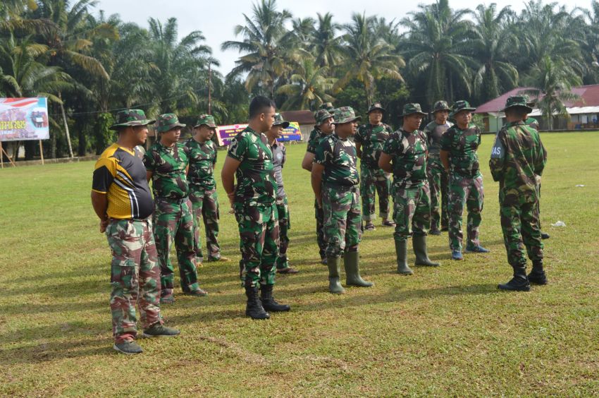 Apel Pagi Satgas TMMD ke-123 Kodim 0212/Tapsel di Desa Pintu Padang, Semangat dan Keikhlasan Jadi Kunci Pengabdian!