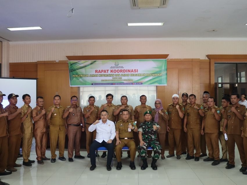 Waspadai Aliran Kepercayaan Menyimpang! Pemkab Paluta dan Kejari Gelar Rakor untuk Jaga Kondusifitas Daerah