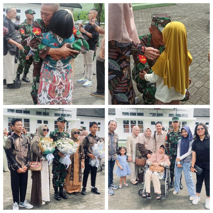 Keberhasilan PSDP A-35: Mengakhiri Diksarrit dengan Kebahagiaan, Bertemu Keluarga setelah 3 Bulan Pembentukan di Akmil Magelang