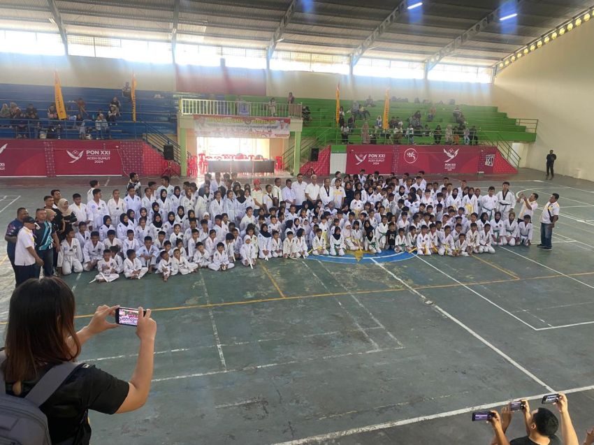 UKT Taekwondo Binjai Mengalami Kenaikan