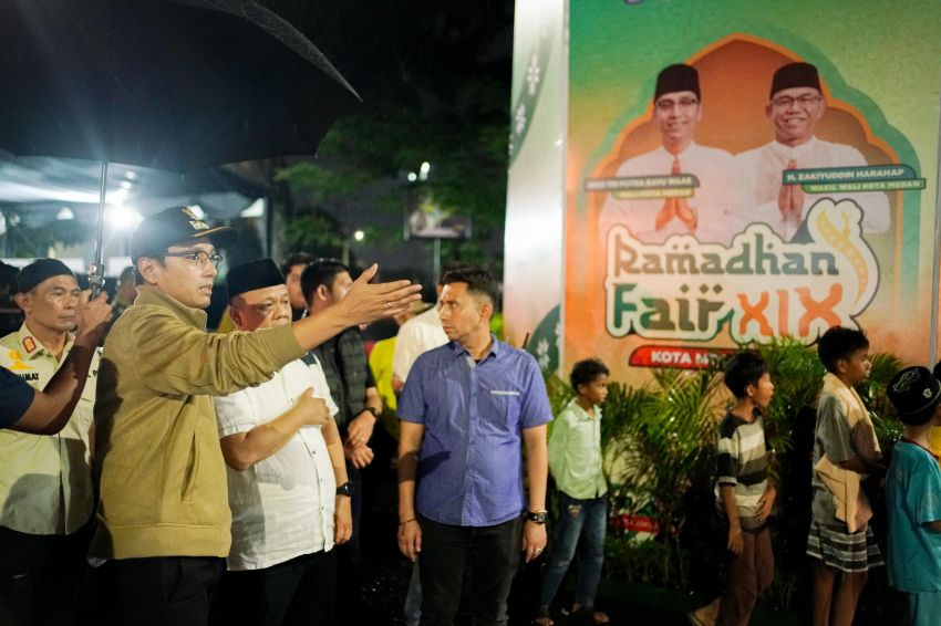 Rico Waas Tinjau Persiapan Akhir Ramadan Fair 2025